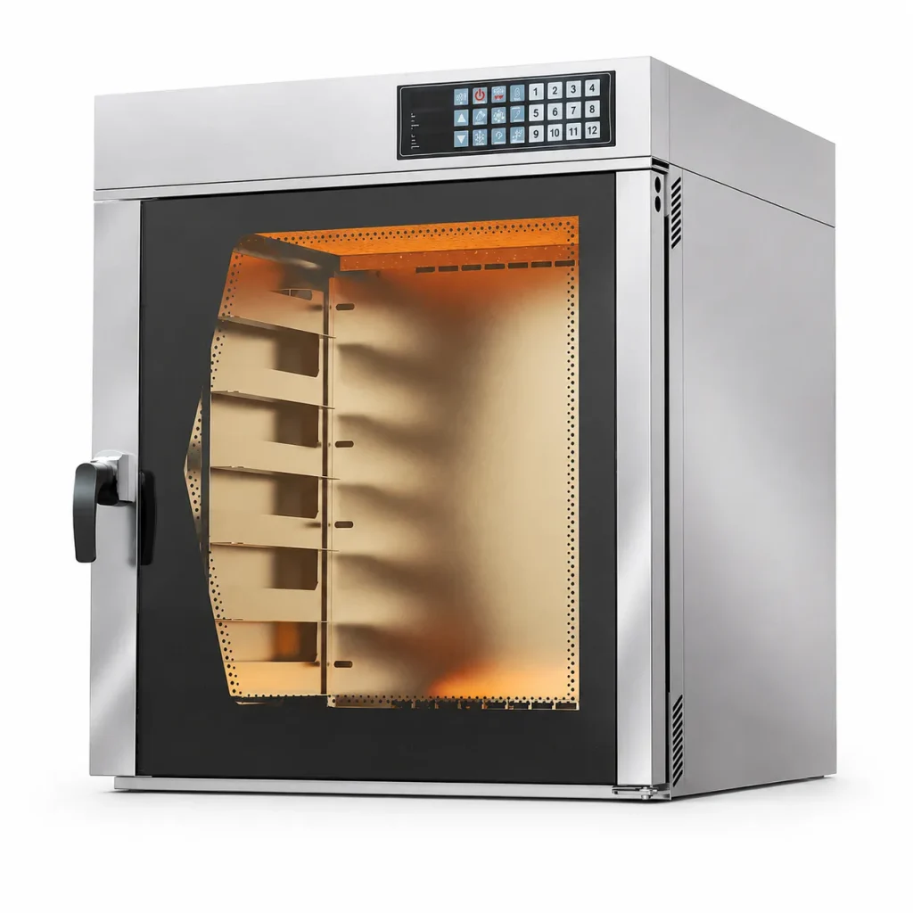 HOT AIR CIRCULATION ELECTRIC OVEN (6 TRAYS)